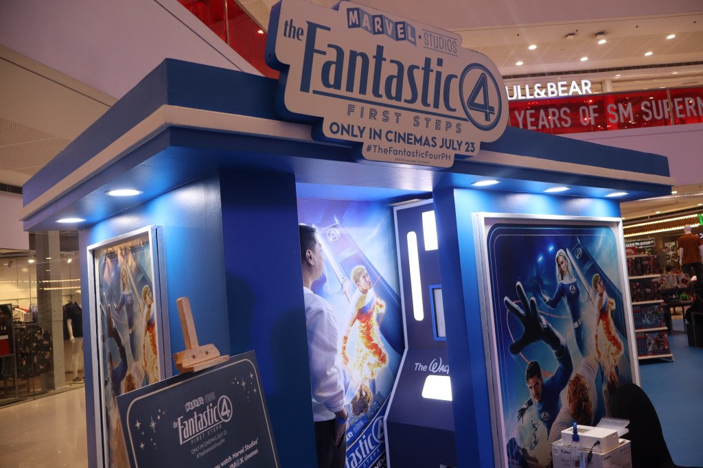 The Fantastic Four photo booth