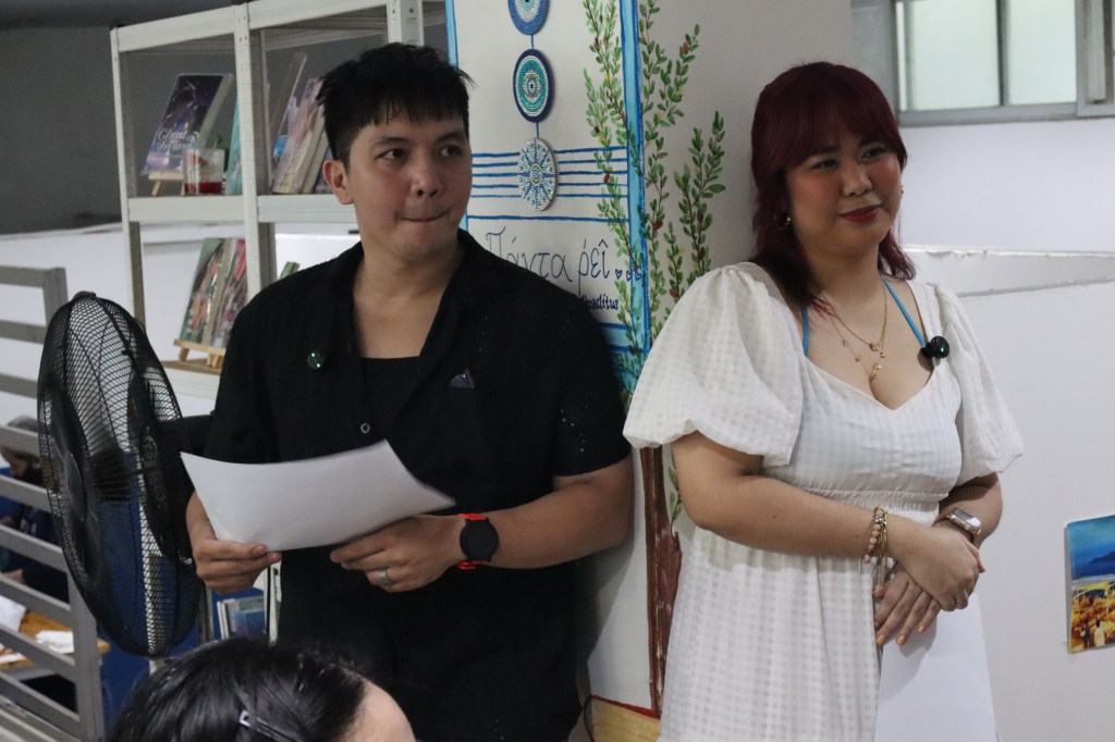 Gio Gahol and Jade Albert live reading 'If the Dress Fits'